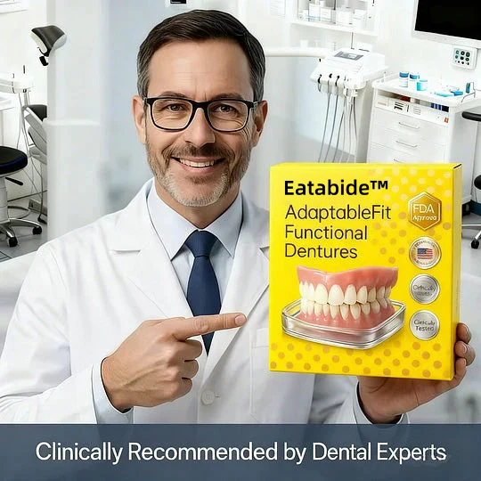 Ends Today: 80% OFF! Eatabide™ Custom-Fit Full Functional DenturesMake you more confident