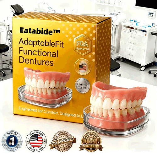 Ends Today: 80% OFF! Eatabide™ Custom-Fit Full Functional DenturesMake you more confident